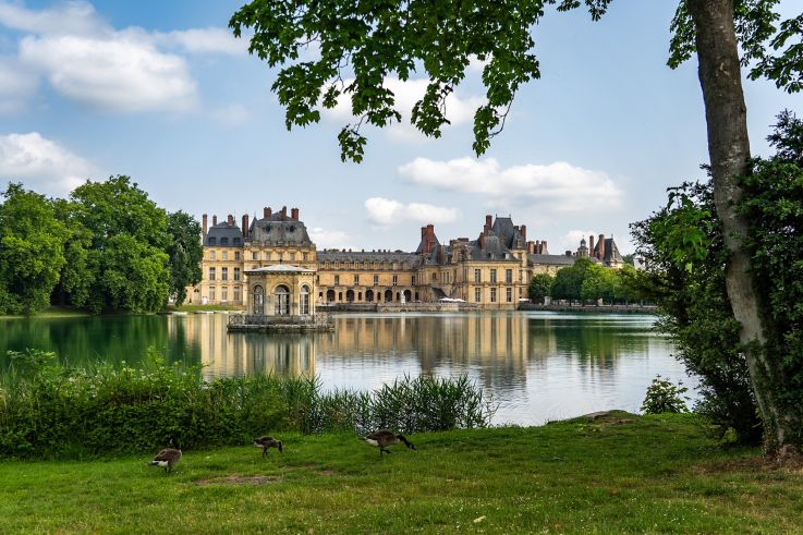 Château de Fontainebleau - jardin du parc du Château de Fontainebleau