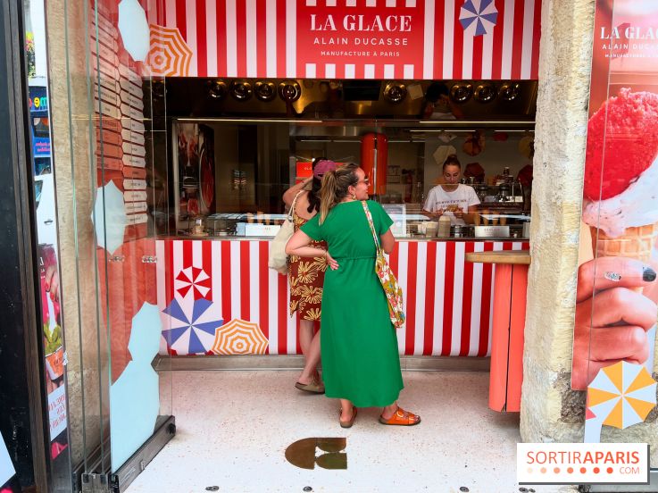 La Glace Alain Ducasse - Devanture