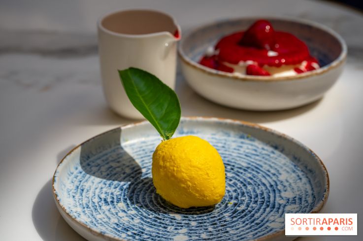 Maison Delano restaurant et terrasse cachée Paris 8e - desserts