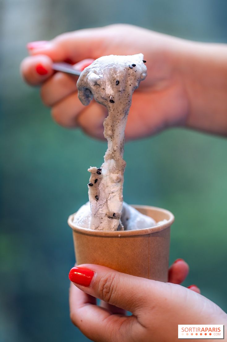 Le pop-up de glace Café Isaka à la Samaritaine avec salon de thé