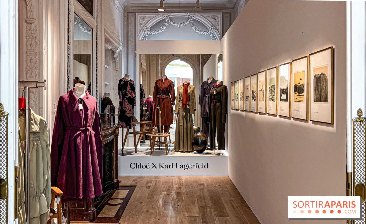 L'exposition couture gratuite de Chloé par Karl Lagerfeld, dans un sublime hôtel particulier