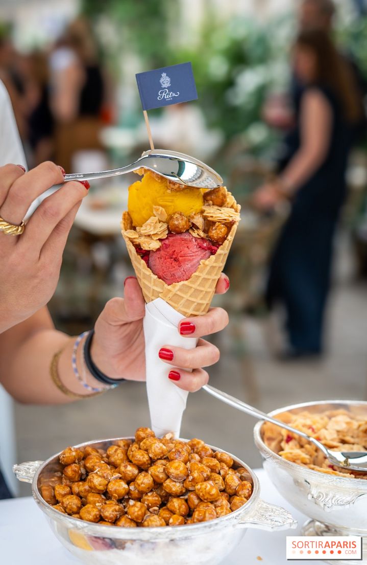 La terrasse d'été du Ritz, place Vendôme - A7C04853