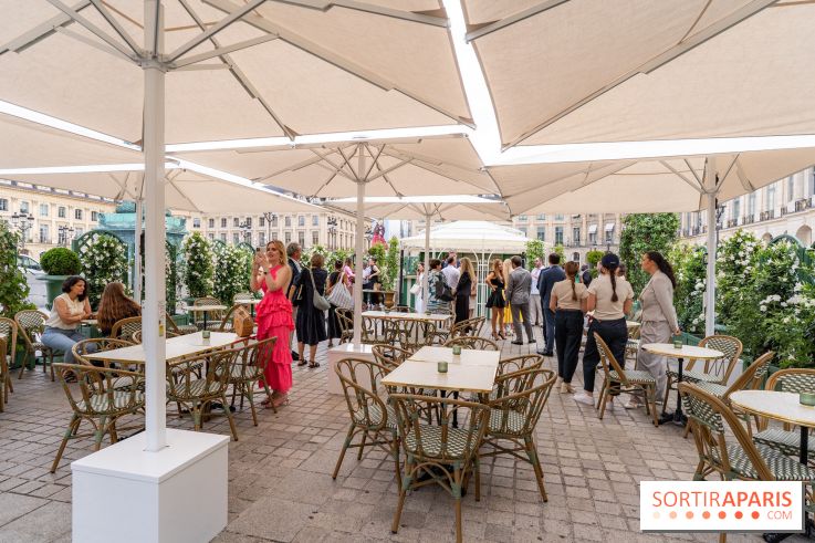 La terrasse d'été du Ritz, place Vendôme - A7C04826