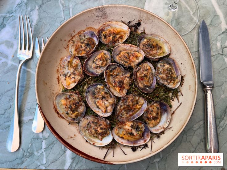 Divellec - Palourdes gratinées