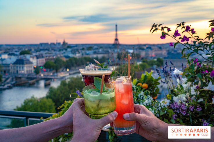 Céleste, le bar estival en rooftop du Cheval Blanc se dévoile