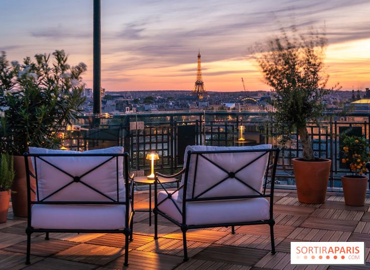 Céleste, le bar estival en rooftop du Cheval Blanc se dévoile