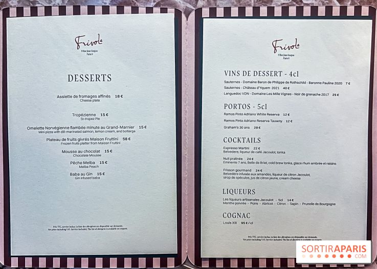 Frivole, restaurant festif, bar et terrasse cachée à Paris, les photos - IMG 2480