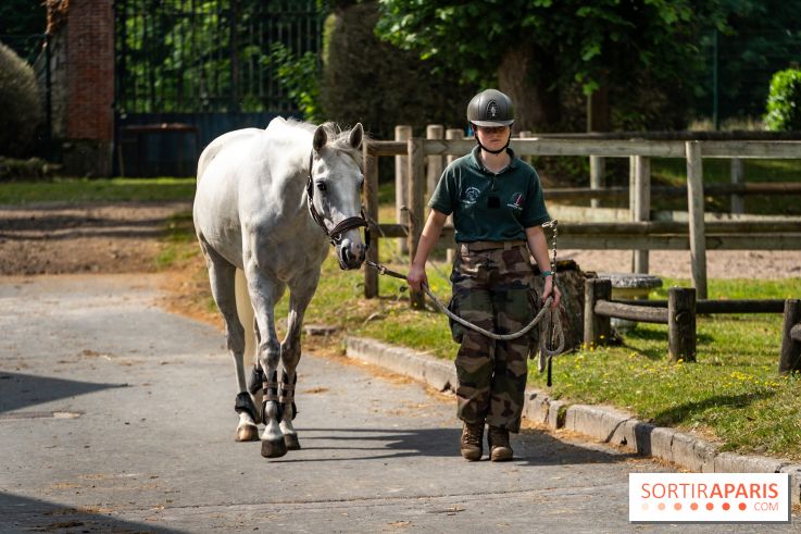 Visite guidée de l'École Mlitaire d'Équitation