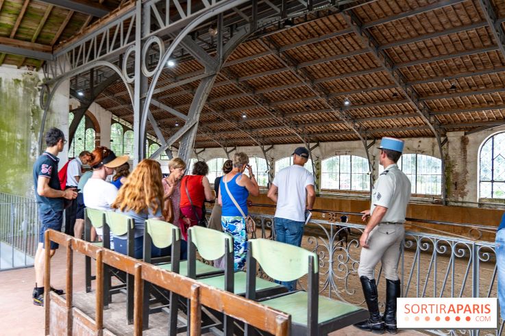 Visite guidée de l'École Mlitaire d'Équitation