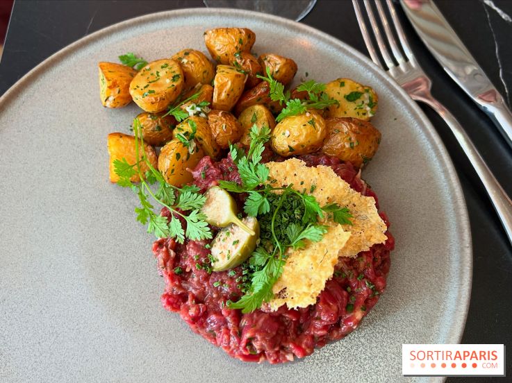 Schnock - Tartare de boeuf, pommes grenaille