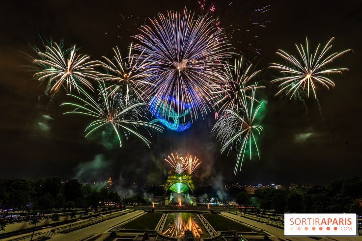Le feu d’artifice du 14 juillet 2025 de Paris - les photos