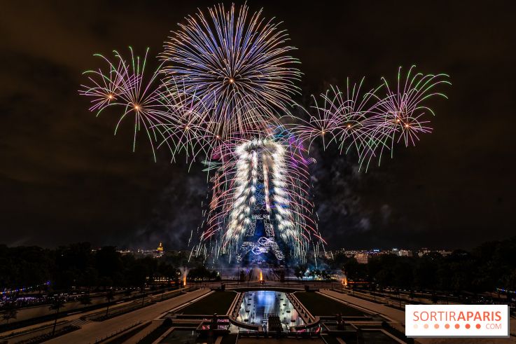 Le feu d’artifice du 14 juillet 2025 de Paris - les photos