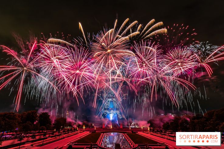 Le feu d’artifice du 14 juillet 2025 de Paris - les photos