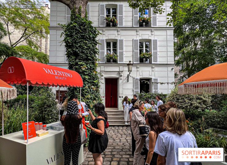 Le Jardin Valentino Beauty : le pop up beauté gratuit de la maison italienne à Montmartre