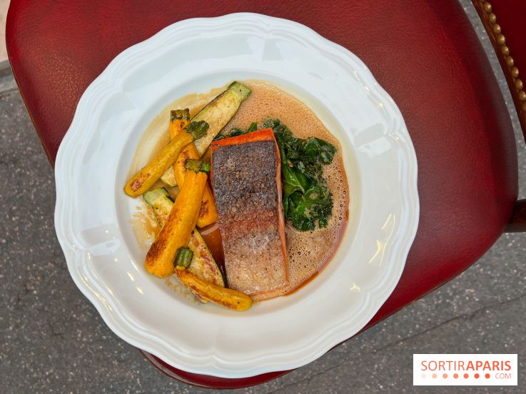 Aux Lyonnais - Truite, sauce Bonne Femme