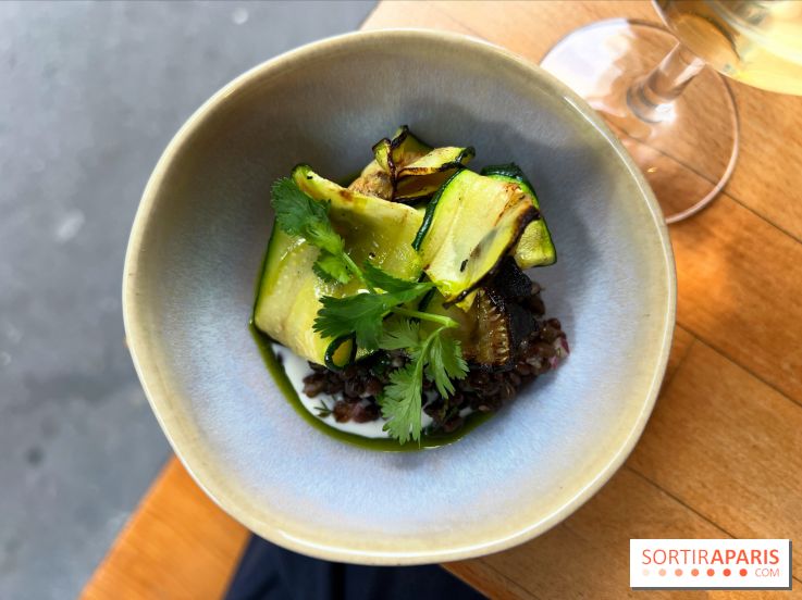 Shuzo - Salade campesina, courgettes, lentilles