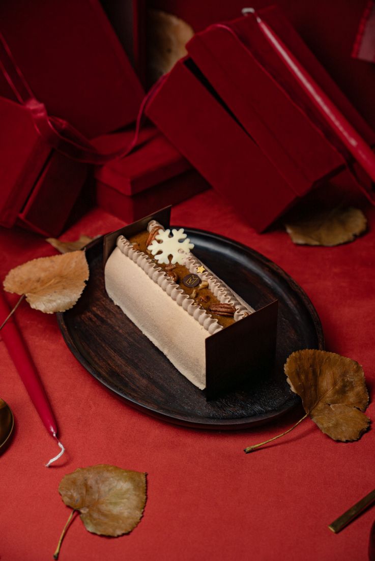 Les buches de noël et les créations de fête 2025 de la Maison Morin à Barbizon