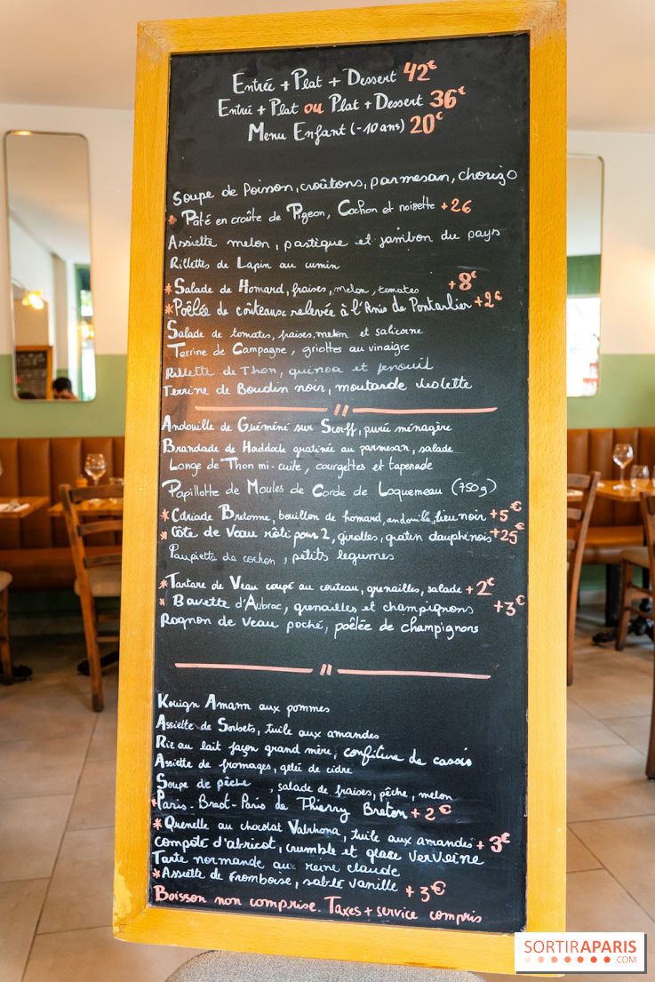 L'Andouille, le restaurant traditionnel de Puteaux - les photos - menu - carte - prix 