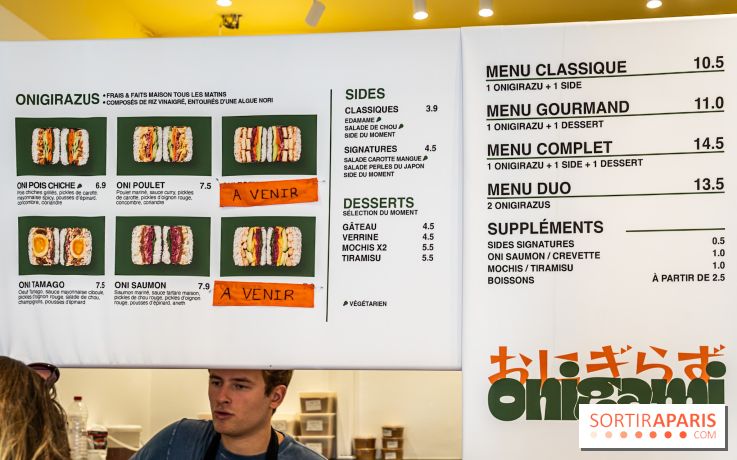 Onigami, le resto street food dédié aux onigirazus japonais Paris 10e - photos