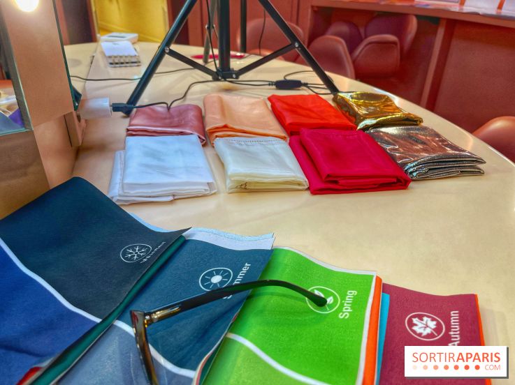 Colorimétrie à la Wellness Galeries Lafayette