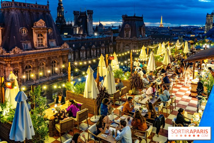 Terraza Mikuna : le rooftop du BHV Marais