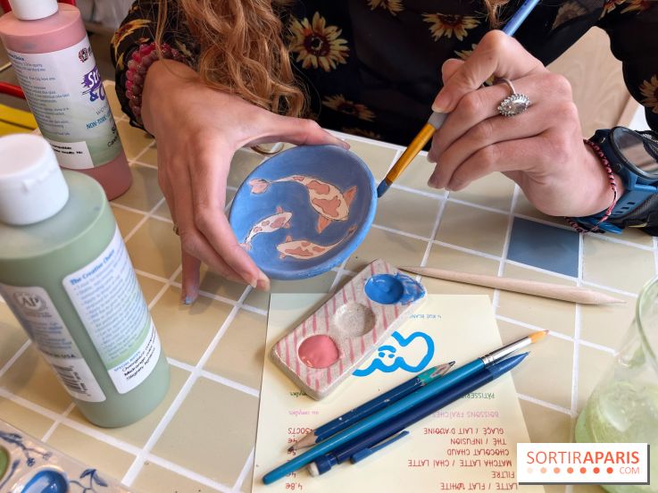 Biscotti, le café céramique gourmand et art à Saint-Ouen - nos photos - 1B3D0432 C811 4988 8E1A 040ED5619773