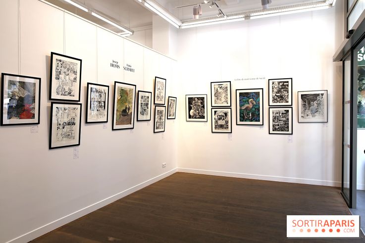 Exposition de Josep Homs et Daria Schmitt à la galerie Daniel Maghen, nos photos 