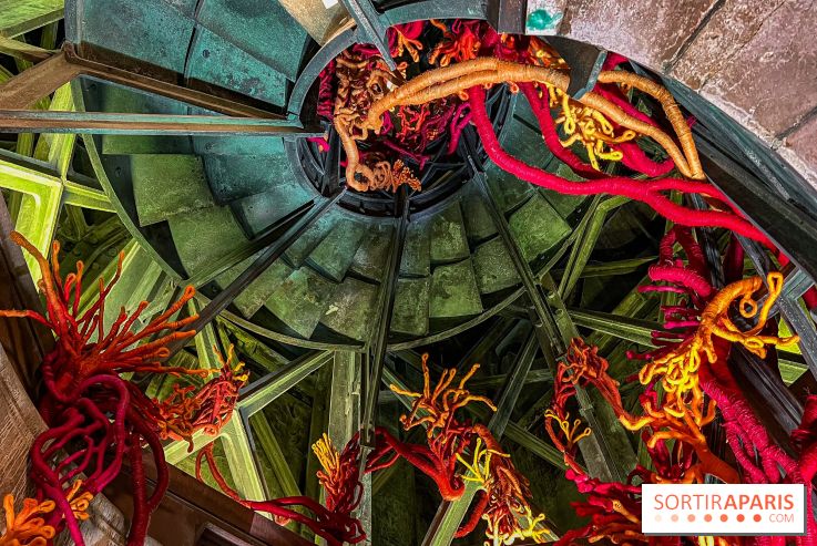 Paris Design Week 2025: une œuvre textile s'invite dans la Colonne de Juillet, place de la Bastille - IMG 7304 jpg