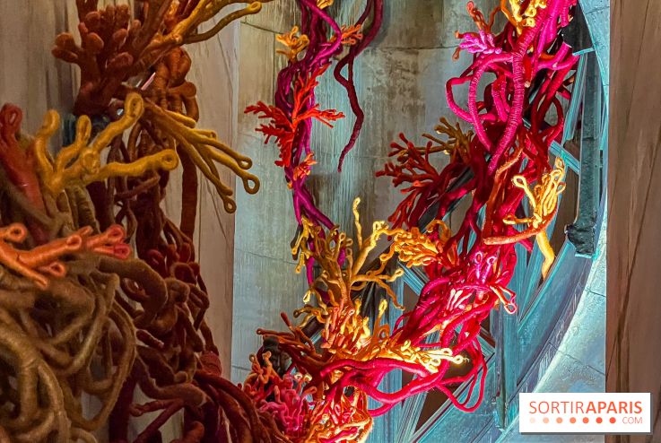 Paris Design Week 2025: une œuvre textile s'invite dans la Colonne de Juillet, place de la Bastille - IMG 7361 jpg