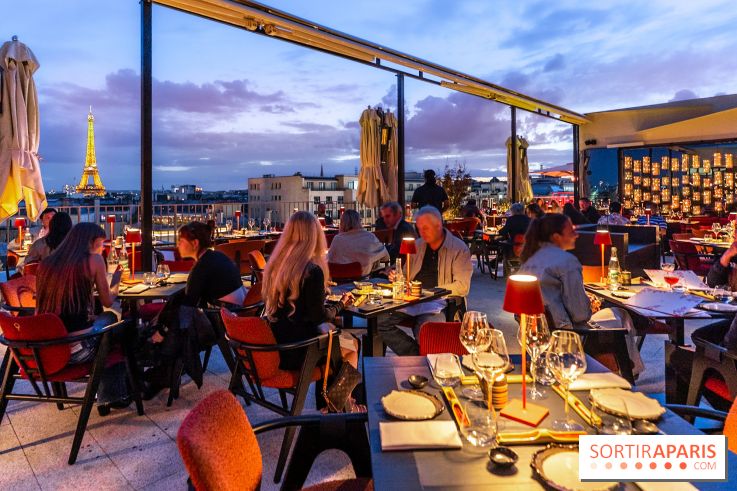 Aqua Kyoto Paris, le rooftop japonais sur les Champs-Elysées - photos