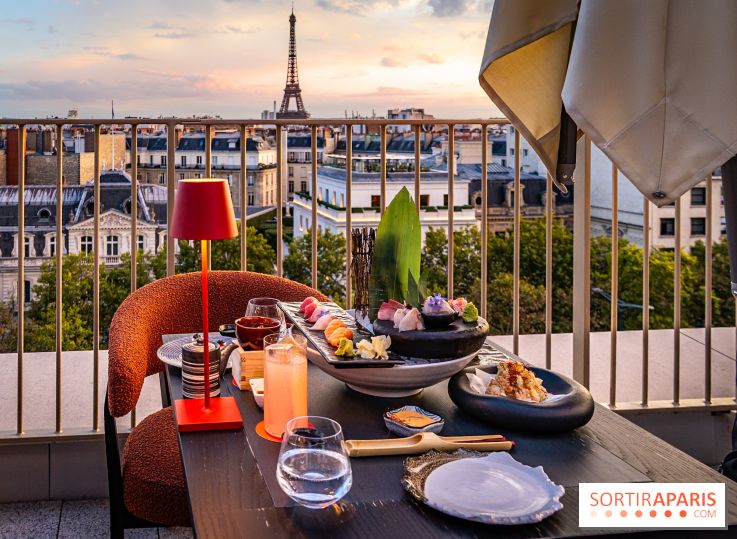 Aqua Kyoto Paris, le rooftop japonais sur les Champs-Elysées - photos