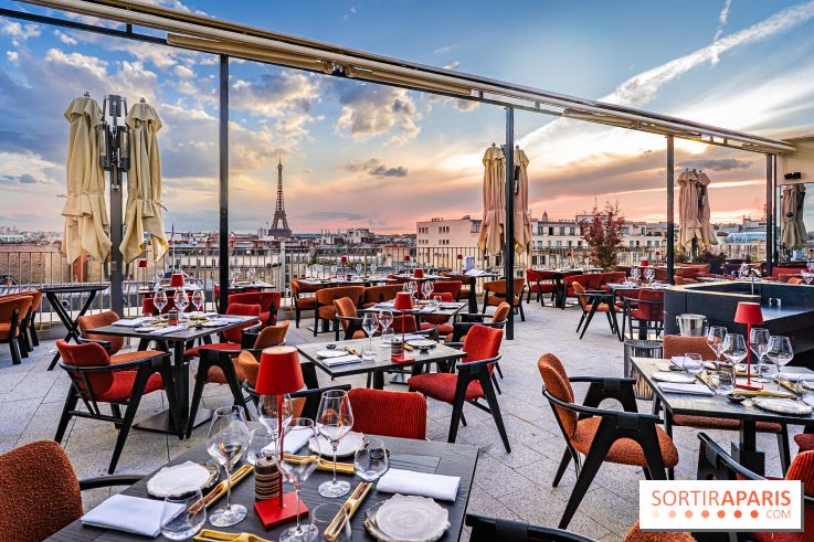 Aqua Kyoto Paris, le rooftop japonais sur les Champs-Elysées - photos