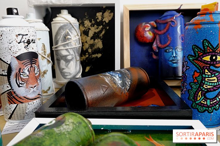 Les Bombasphères : nos photos de l'expo de street art à la Lab Galerie à Paris