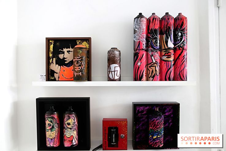 Les Bombasphères : nos photos de l'expo de street art à la Lab Galerie à Paris19