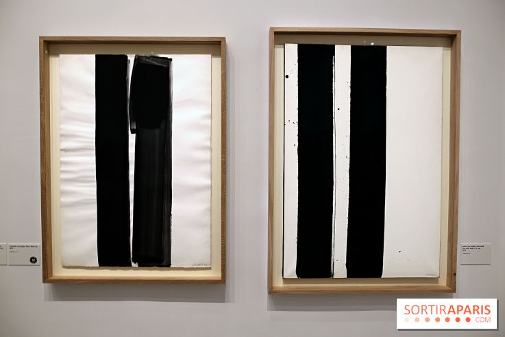 Pierre Soulages : nos photos de son exposition et de ses peintures sur papier à voir au Musée du Luxembourg