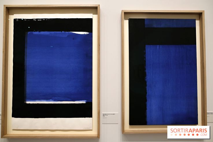 Pierre Soulages : nos photos de son exposition et de ses peintures sur papier à voir au Musée du Luxembourg 