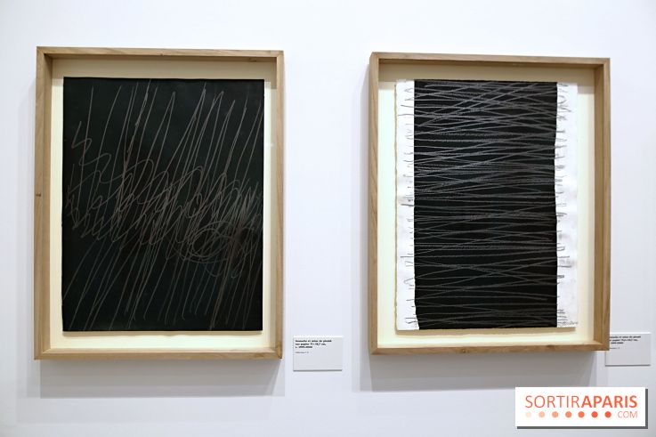 Pierre Soulages : nos photos de son exposition et de ses peintures sur papier à voir au Musée du Luxembourg 