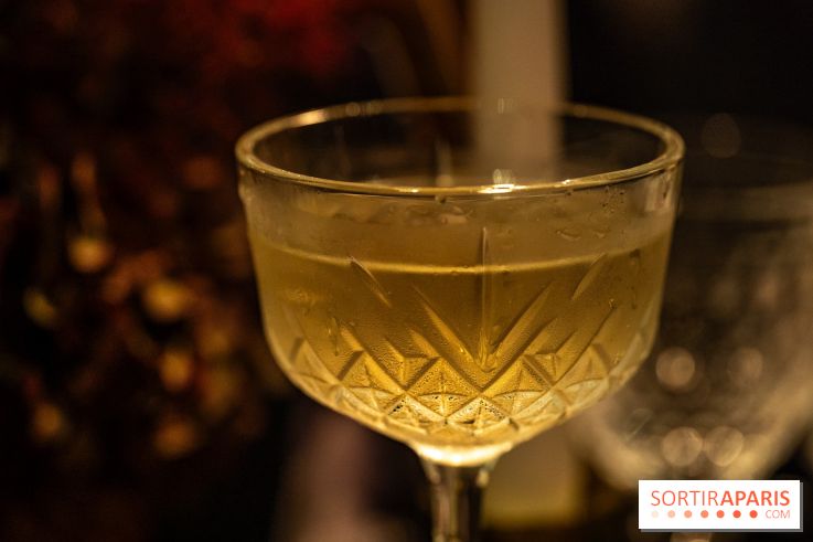Le Dîner Renversé des Grands Voyageurs - vermouth blanc infusé au romarin et thé vert