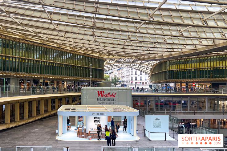 Miu Miu Beauty : pop up beauté gratuit au Forum des Halles avec showcase exclusif de Louane