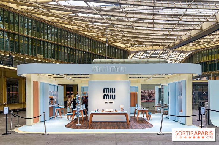 Miu Miu Beauty : pop up beauté gratuit au Forum des Halles avec showcase exclusif de Louane - 2