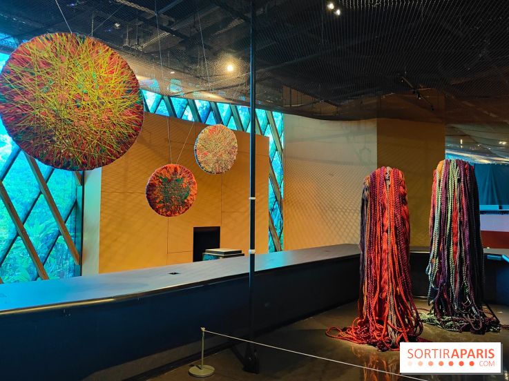 Le fil voyageur, une exposition autour des arts textiles au musée du Quai Branly - nos photos