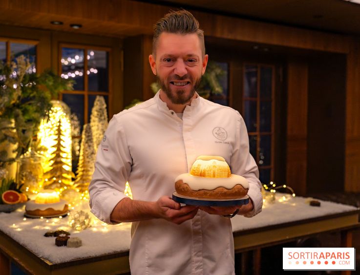 la Bûche de Noêl du Mandarin Oriental Lutetia aux Lumières de Paris - A7C08069