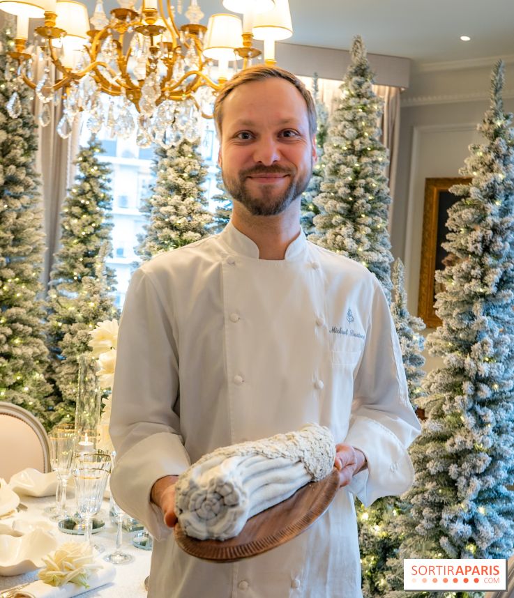 La Bûche et la galette des roi du George V par Michael Bartocetti et Guillaume Cabrol