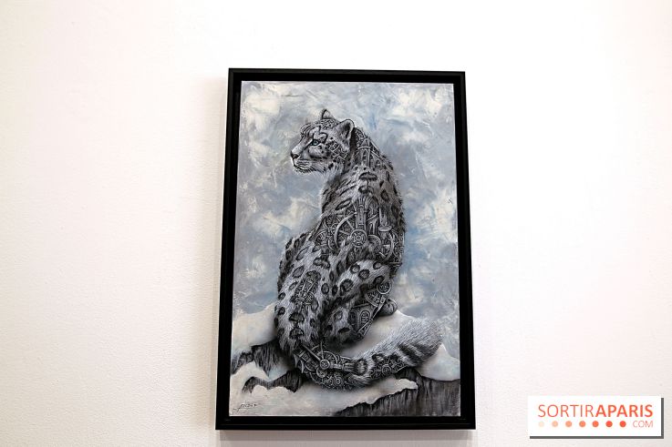 Ardif : nos photos de son exposition 'Felines Mechanimal'