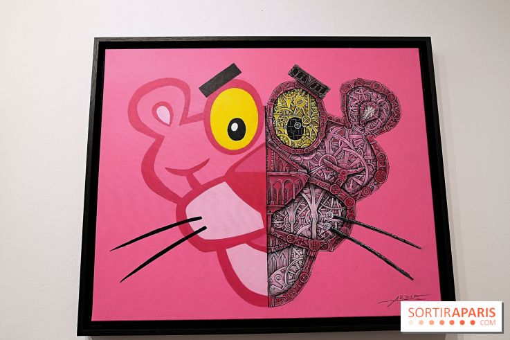 Ardif : nos photos de son exposition 'Felines Mechanimal'