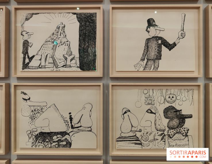Exposition L'ironie de l'histoire : Philip Guston caricature les Etats-Unis au musée Picasso