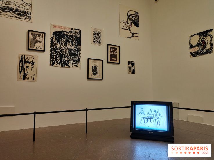Underground : l'exposition ironique de Raymond Pettibon au Musée Picasso - nos photos - fotor 1760090713025
