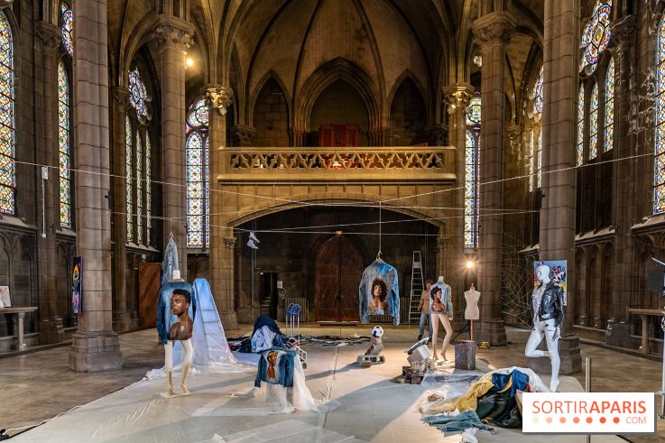 Exposition street-art et mode gratuit dans une chapelle à Paris : à la Croisée des Arts - photos - A7C08981 HDR