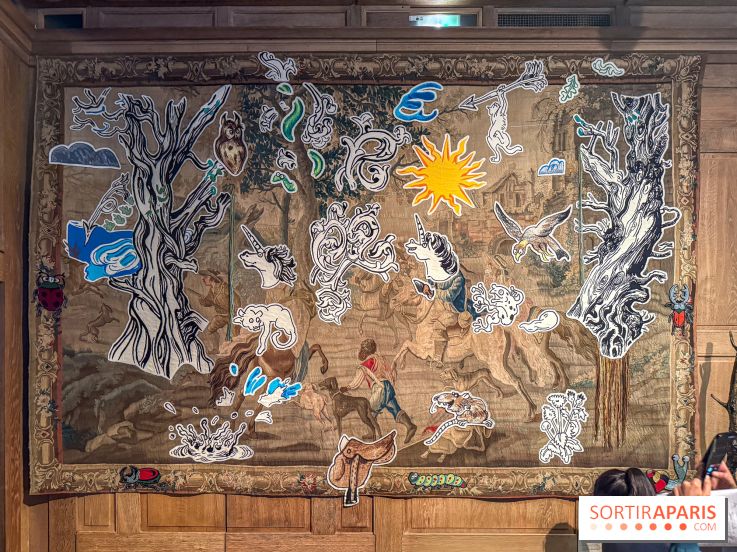 La Licorne, l’Étoile et la Lune : l’exposition du duo Lamarche-Ovize à voir au Musée de la Chasse - IMG 9503