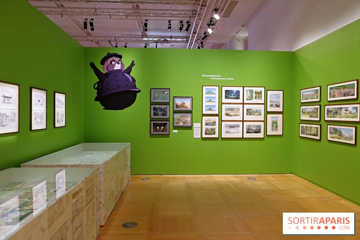 Isao Takahata - Pionnier du dessin animé contemporain, de l’après-guerre au Studio Ghibli, nos photos de l'expo